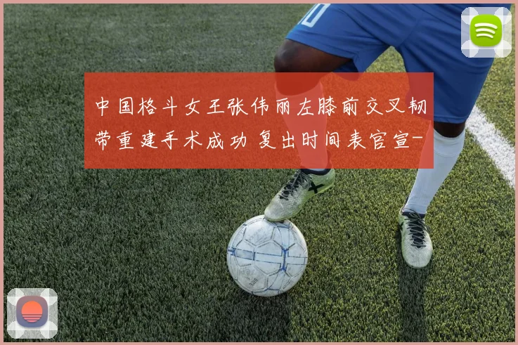 中国格斗女王张伟丽左膝前交叉韧带重建手术成功 复出时间表官宣